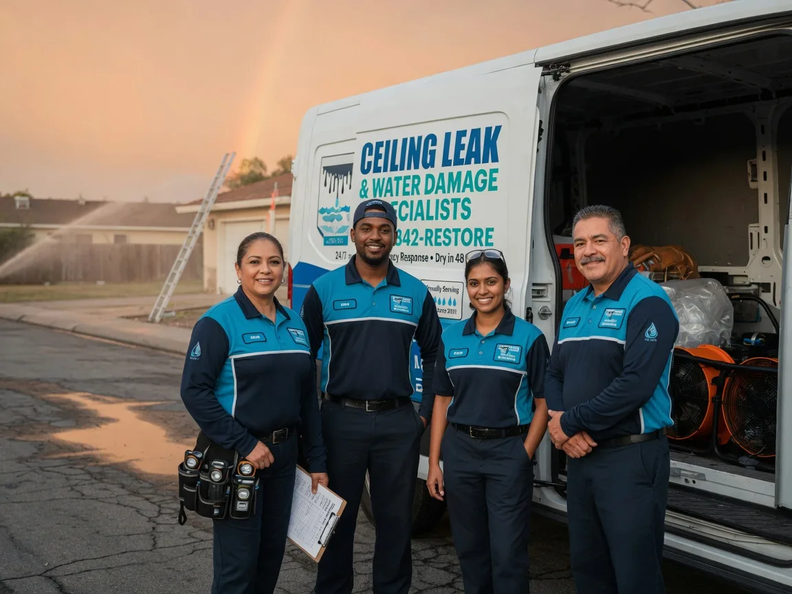 Ceiling Leak Cleanup company in Haslet, TX